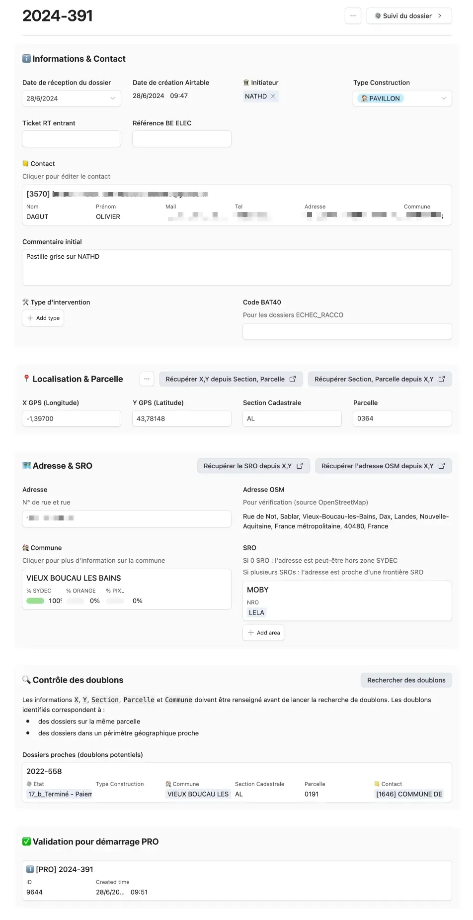 Intégration des API externes